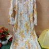 Floral Mul Cotton Long Kurti