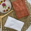 Chanderi Silk Long Kurti with Mukaish work