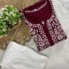 Rayon Long Kurti with Lycra Set