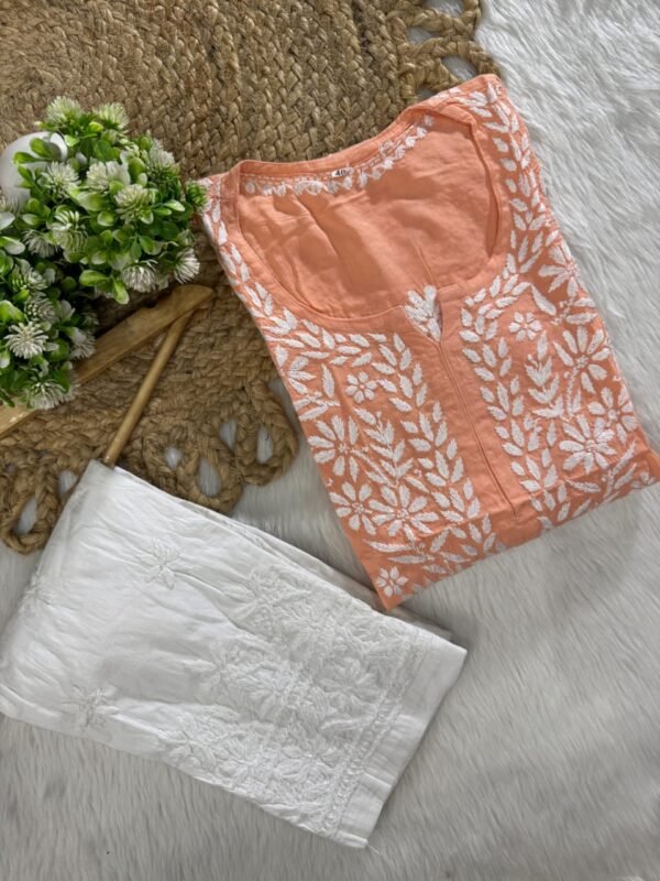 Rayon Long Kurti with Lycra Set