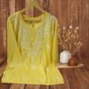 Rayon Short Kurti Gala Booti Handwork