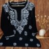 Rayon Short Kurti Gala Booti Handwork