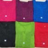 Cotton short kurti tone to tone work