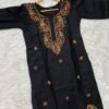 Cotton long kurti Kashmiri gala booti multi work