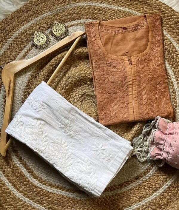 Chanderi Silk Lycra Set