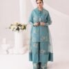 Đěsigner Party Wear Look Pure Natural Crepe Top & Palazzo With Dupatta set