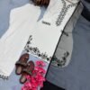 Pure Natural Crepe Top & Farshi Palazzo With Dupatta set