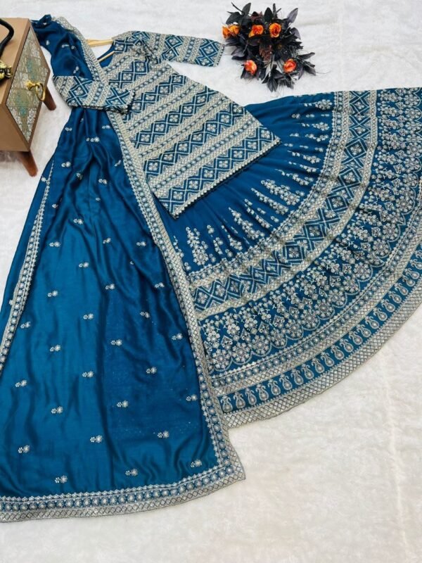 Designer Kurta Sharara Set with Duppatta