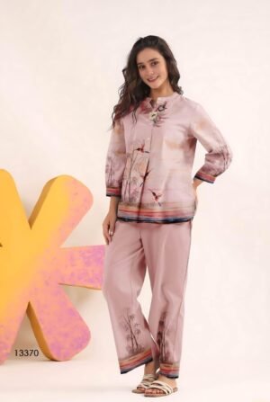 Vercatin Silk Co ord Set