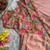 Designer Kurti Pant Dupatta Set